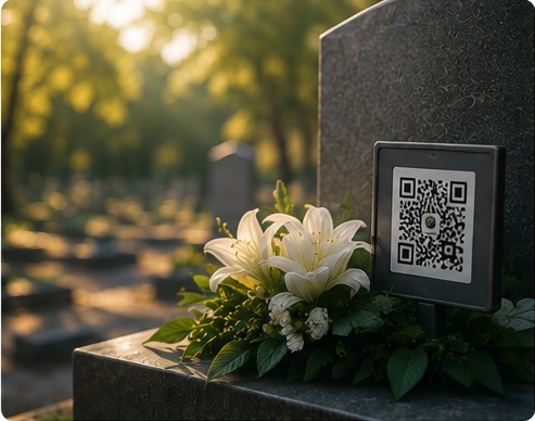 QR Code para Túmulo: Como Funciona e Como Colocar no Memorial
